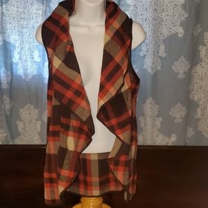 Plaid Vest